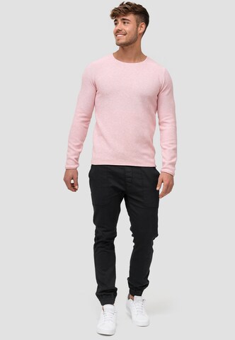 INDICODE JEANS Trui 'Loakim' in Roze