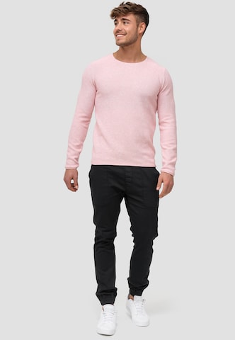 Pull-over 'Loakim' INDICODE JEANS en rose