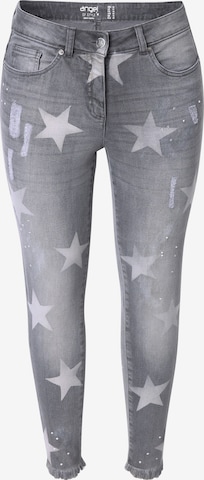 Angel of Style Jeans in Grey: front