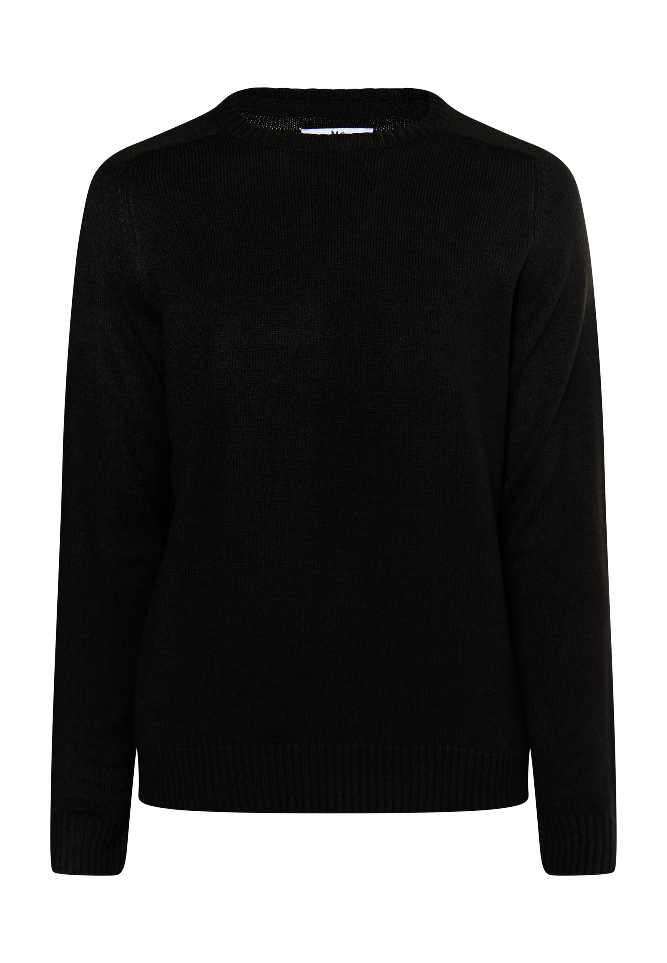 MO Kampsun 'Rovic', värv must: eest vaates