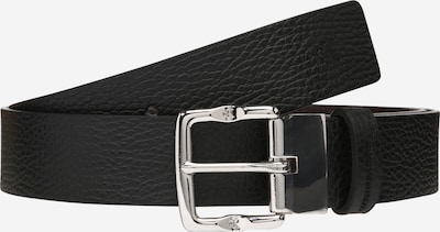Calvin Klein Jeans Ledergürtel in schwarz / silber, Produktansicht