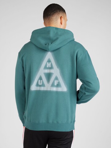 HUF - Sudadera con cremallera 'HORUS' en verde