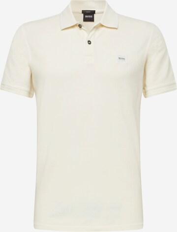 T-Shirt 'Prime' BOSS en beige : devant