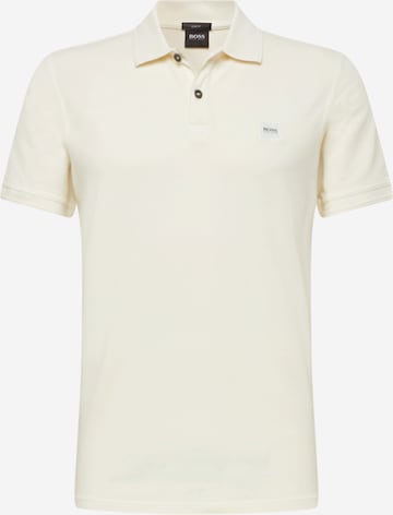 BOSS Orange T-shirt 'Prime' i beige: framsida