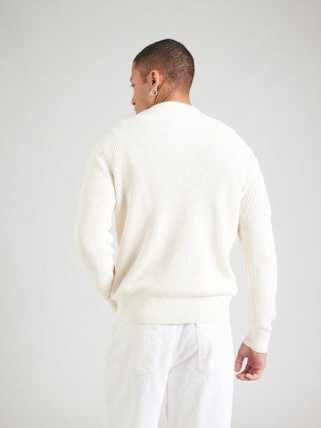 Pull-over GUESS JEANS en blanc