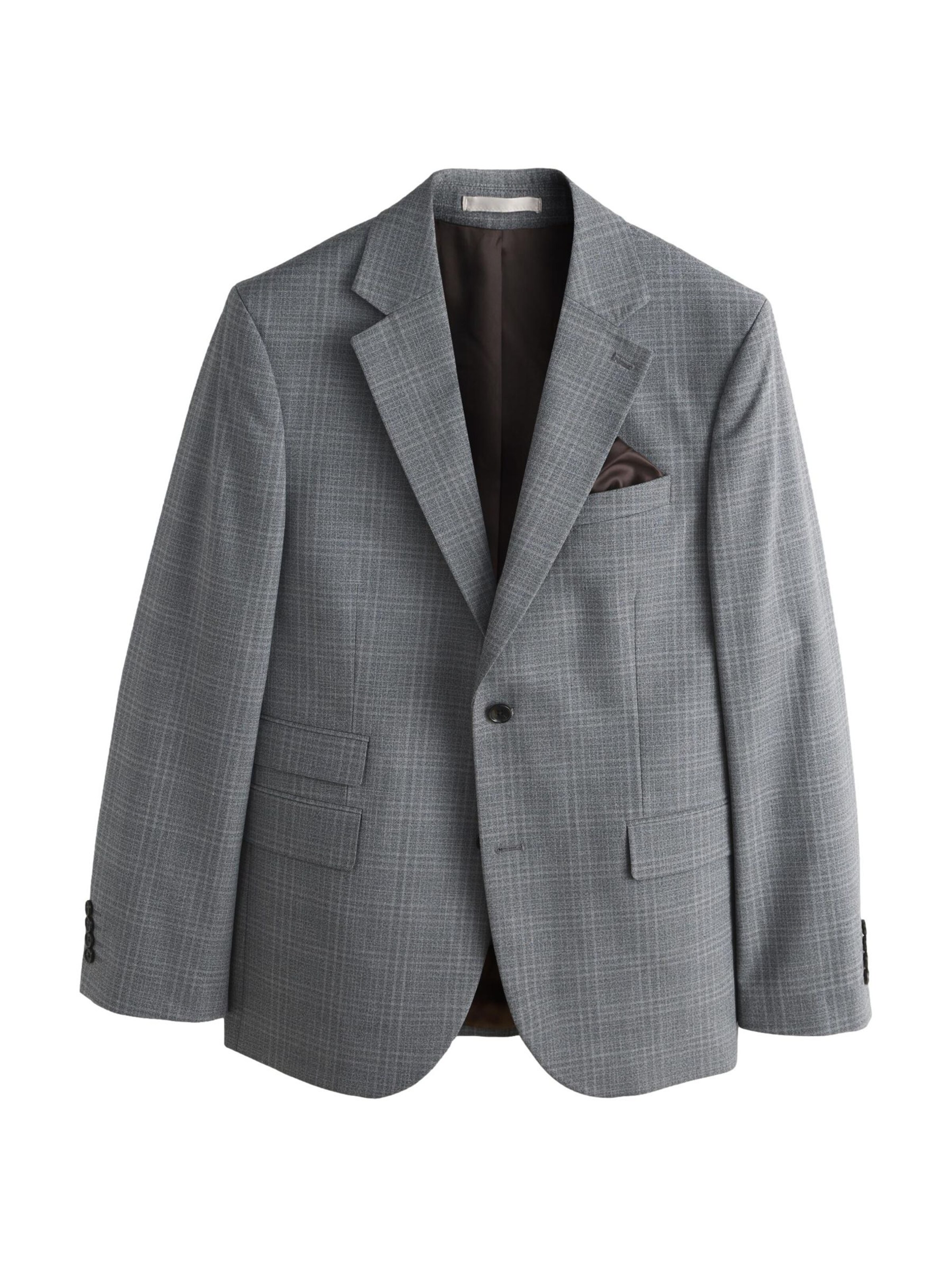 Next Slim Fit Sakko in Grau: Vorderseite