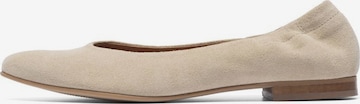 Bianco Ballet Flats 'TRACEY' in Beige: front