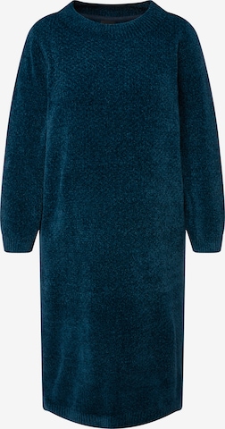 Robes en maille Ulla Popken en bleu : devant