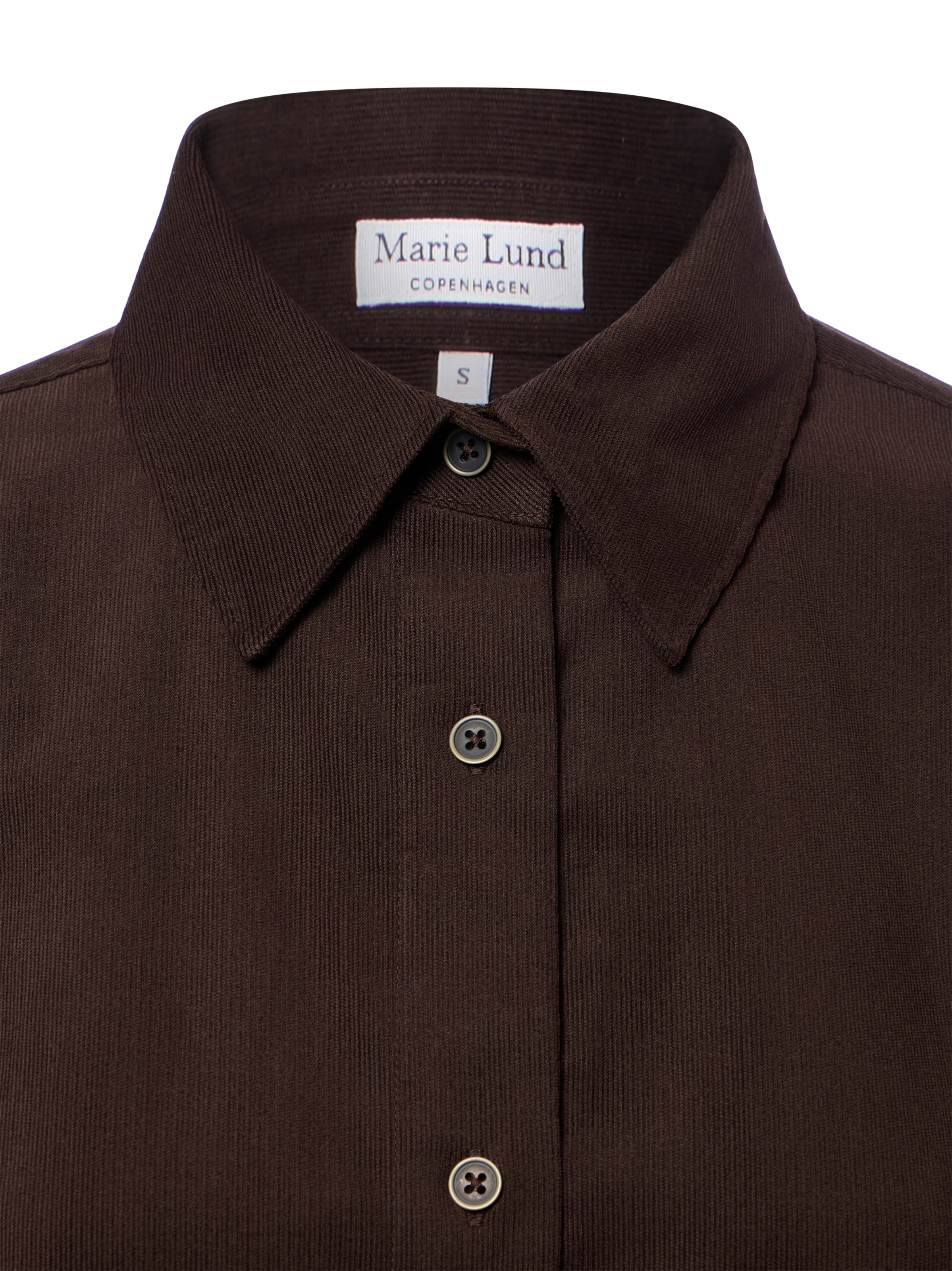 Marie Lund Bluse in Braun