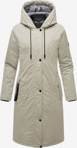 smėlio MARIKOO Demisezoninis paltas: priekis