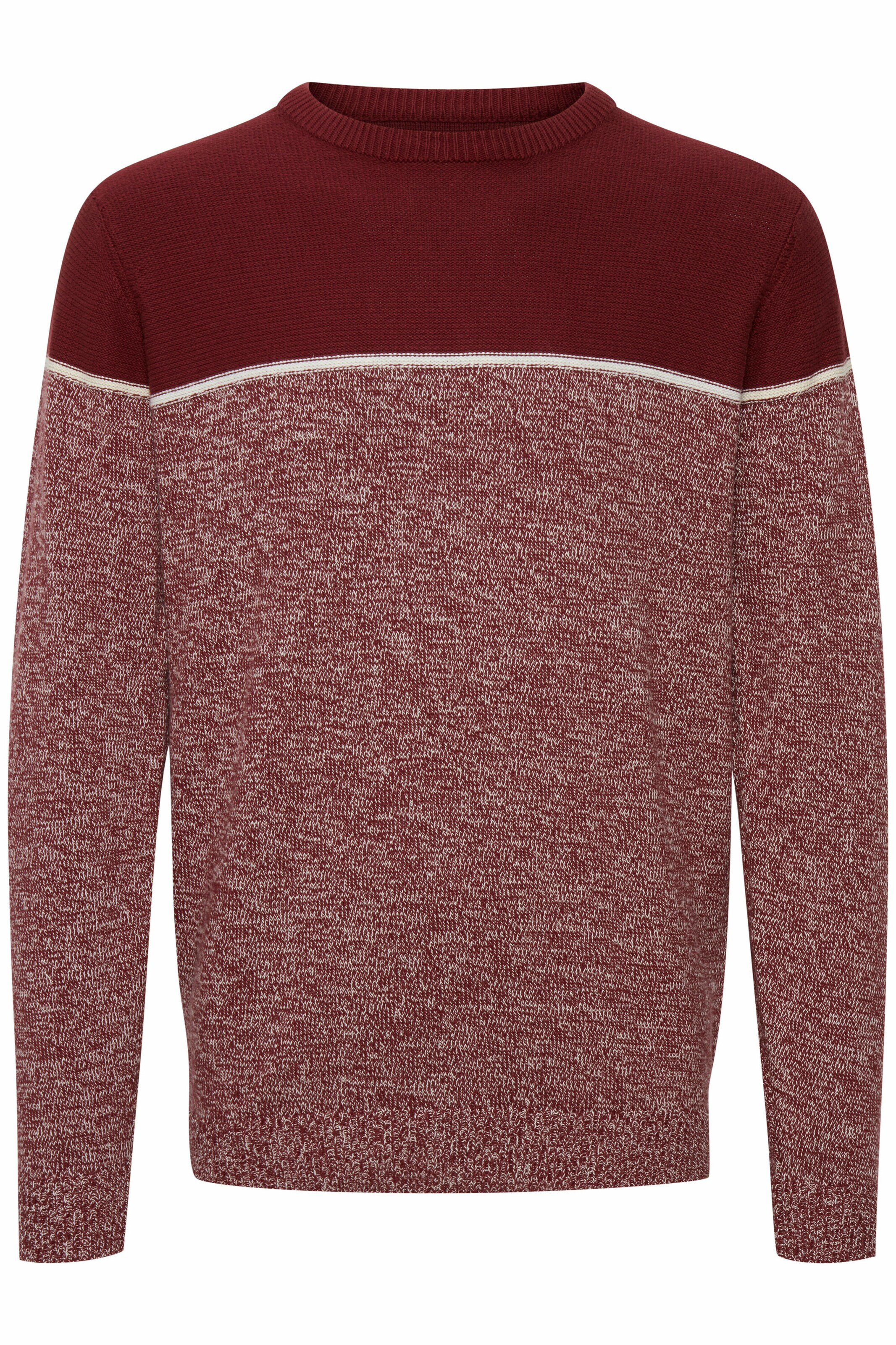 INDICODE JEANS Strickpullover 'IDLy' in Rot: Vorderseite