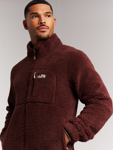 PROTEST Fleecejacke 'PRTCleeve'‌‌‌‌‌‌‌‌‌ in Rot