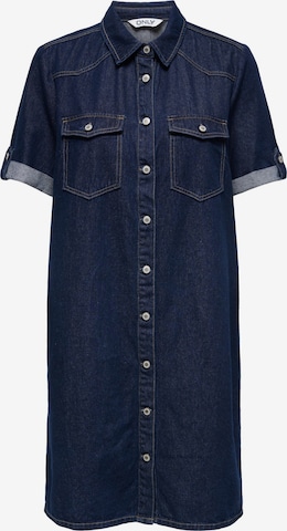 ONLY Blousejurk 'ONLLisa' in Blauw: voorkant