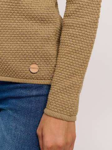 Oxmo Pullover 'Hanna' in Braun