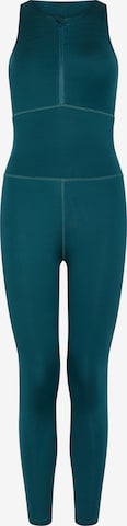 Born Living Yoga Jumpsuit 'Corpo' in Blauw: voorkant