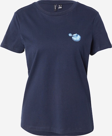 VERO MODA Shirt in Blauw: voorkant