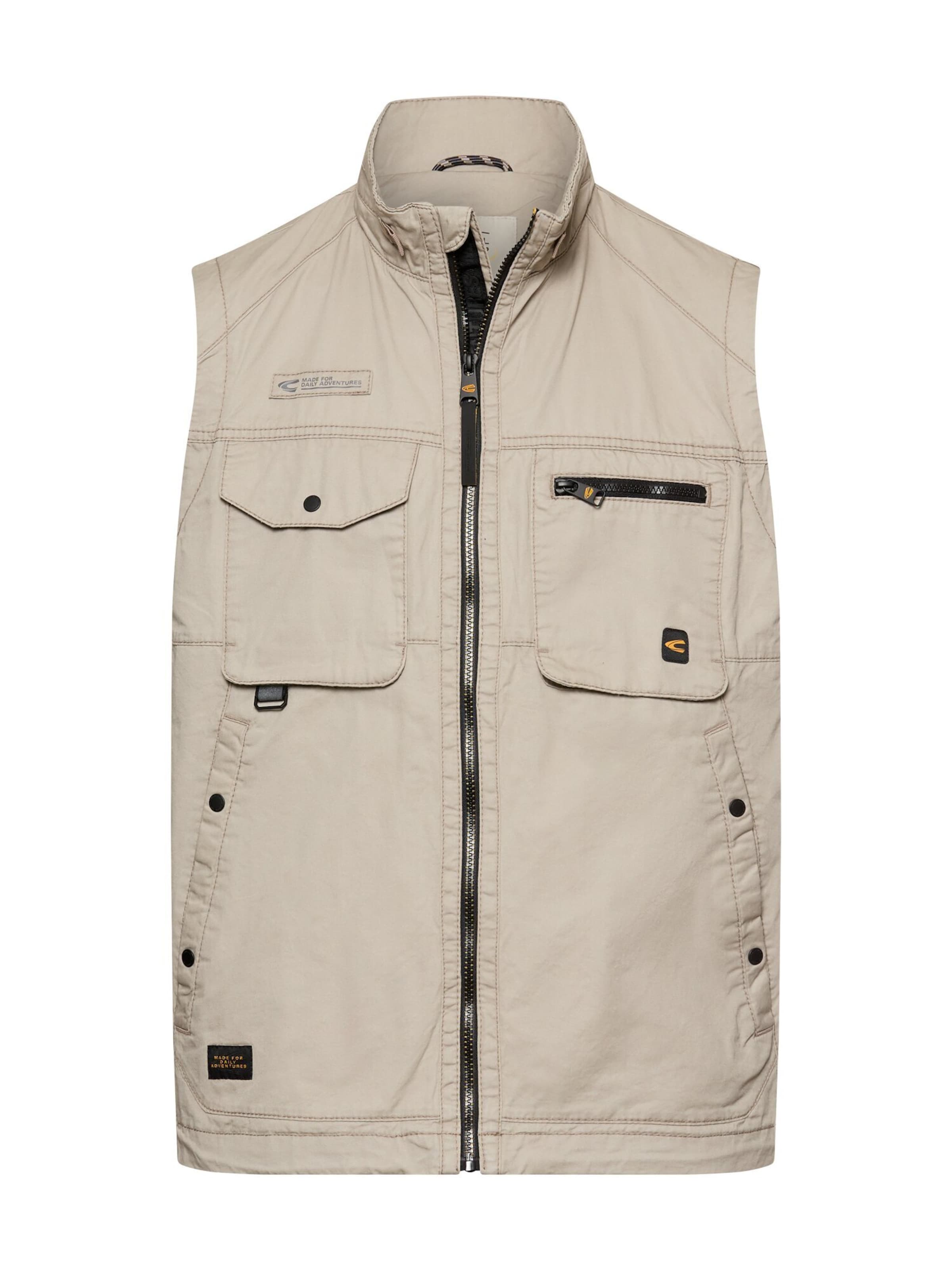 CAMEL ACTIVE Weste in Beige: Vorderseite