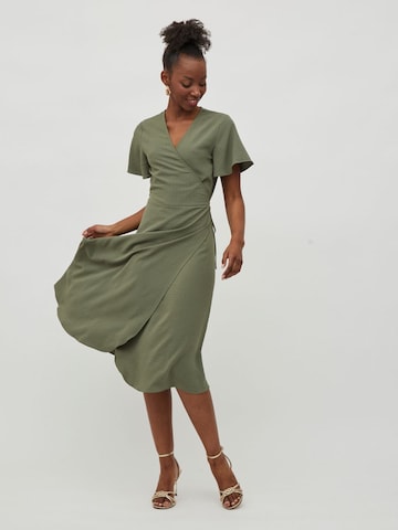 VILA Dress 'Lovie' in Green