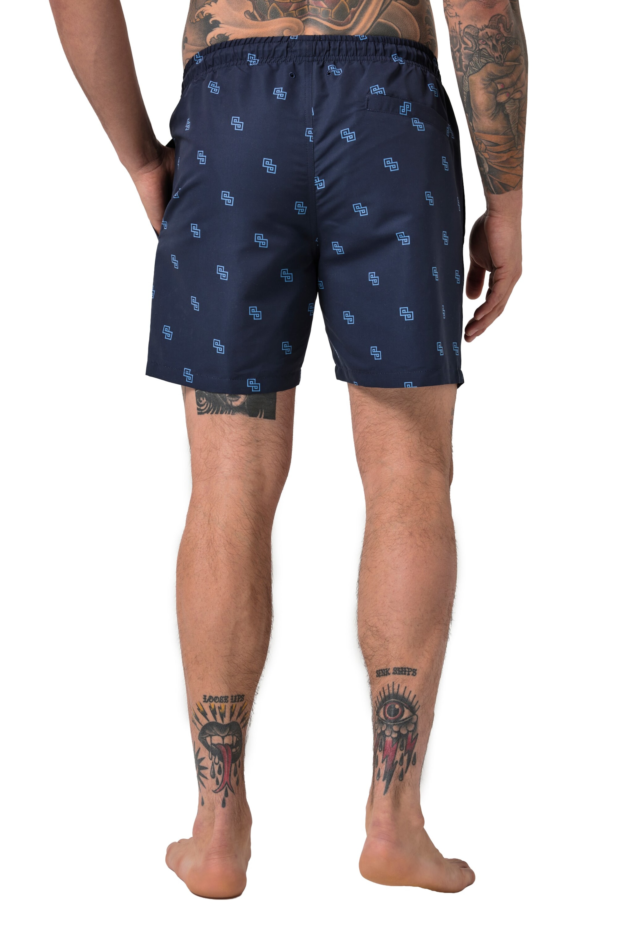 JAY-PI Zwemshorts in Blauw