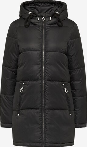 DreiMaster Maritim Winterjacke in Schwarz: predná strana