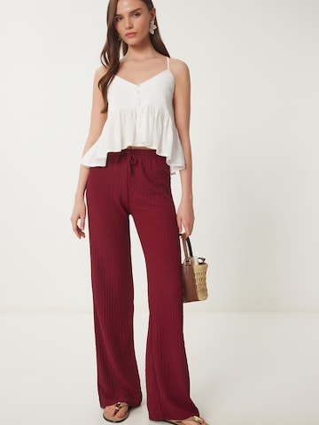 Happiness İstanbul Широкий Штаны в Красный