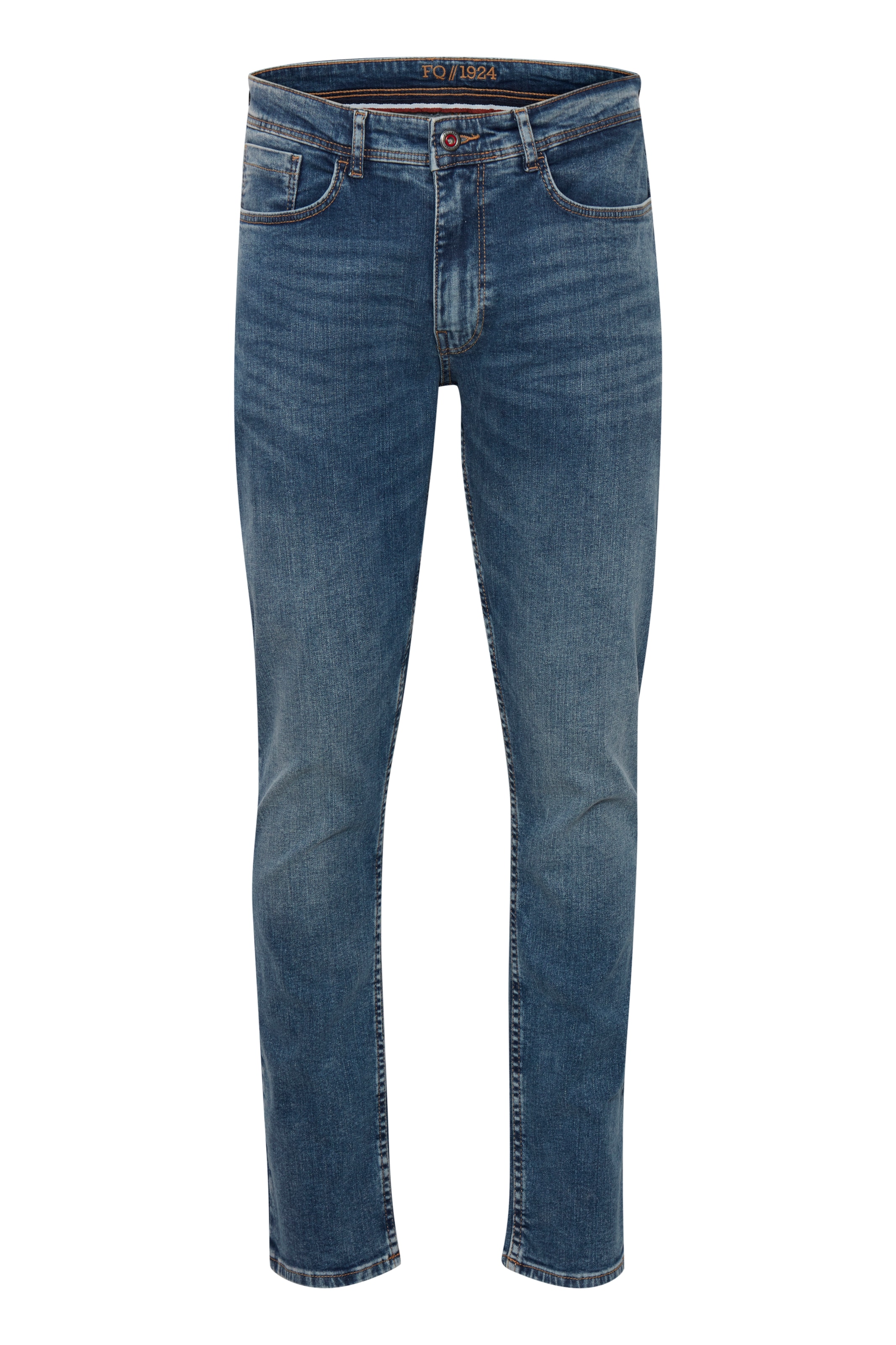 Männer Große Größen FQ1924 5-Pocket-Jeans 'Noah' in Blau - PQ47416