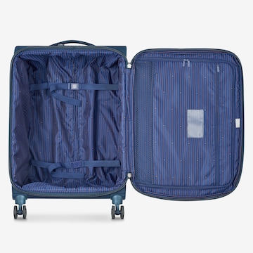 Delsey Paris 4-Rollen Trolley in Blau