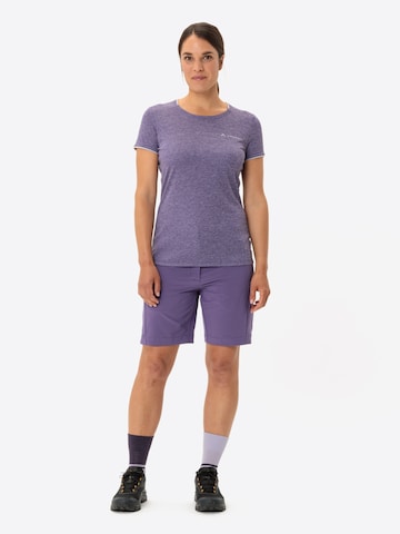 VAUDE Funktionsshirt 'Essential' in Lila