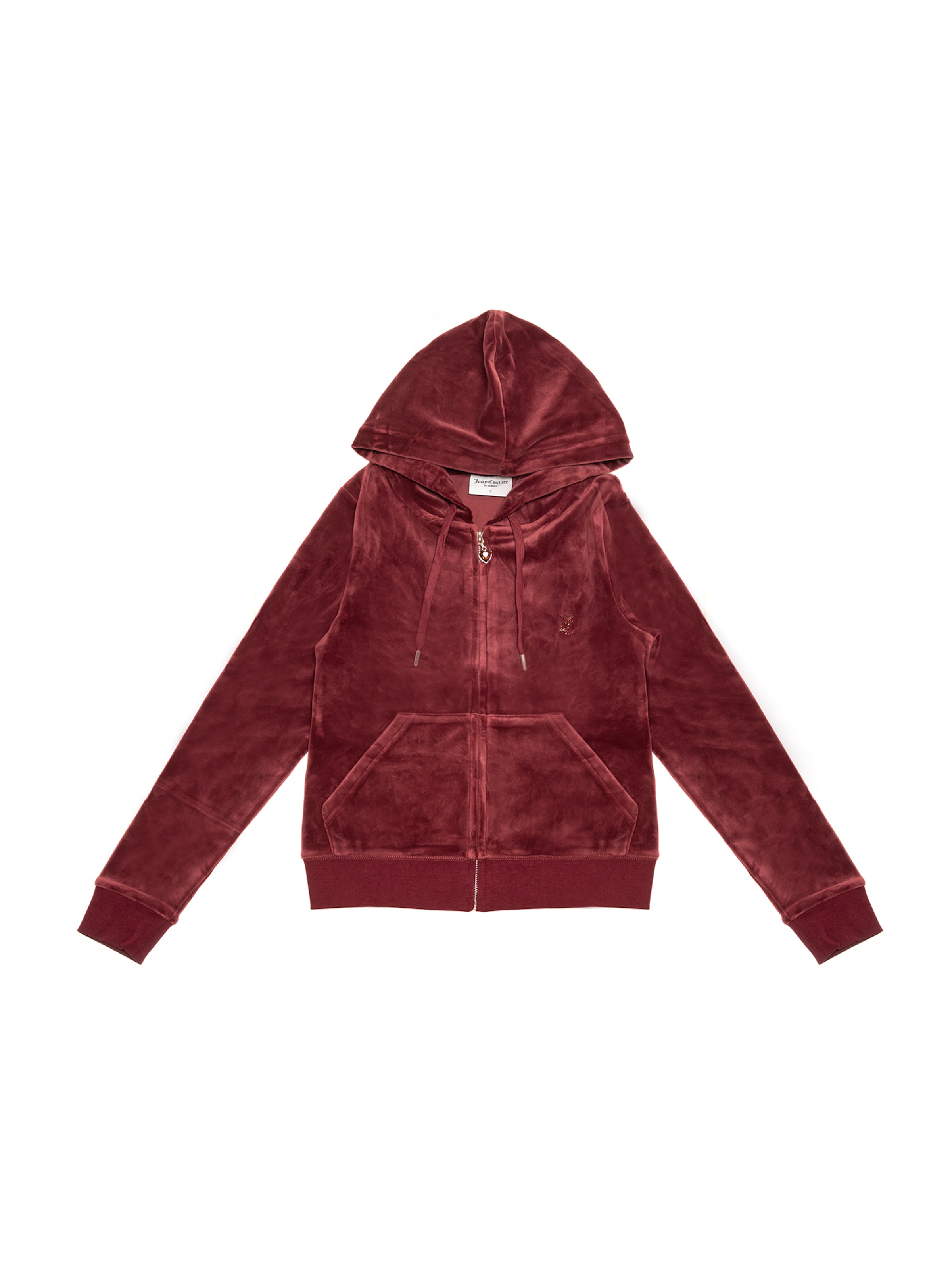 Juicy Couture Sweatvest in Rood: voorkant