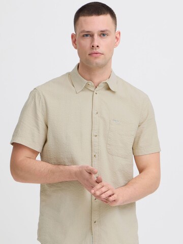 BLEND Regular fit Button Up Shirt ' BHAlke ' in Beige: front