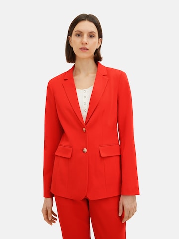 TOM TAILOR Blazer in Red: front