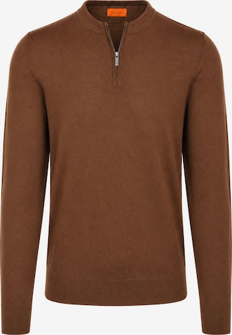 T-Shirt Suitable en marron : devant