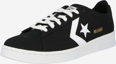 CONVERSE Matalavartiset tennarit 'PRO LEATHER' värissä kullankeltainen / musta / valkoinen, Tuotenäkymä