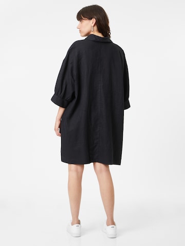 Robe-chemise Sisley en noir