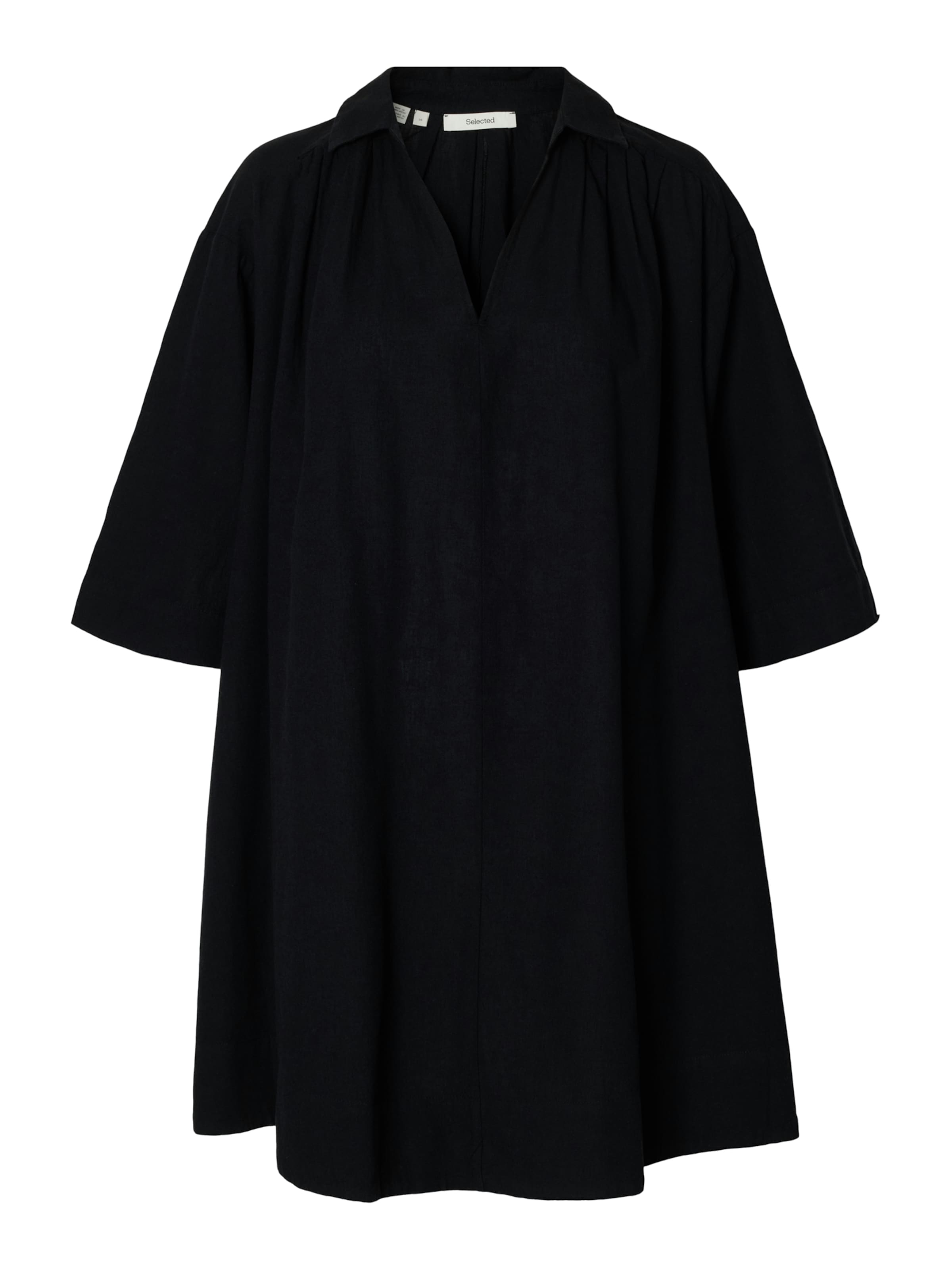 SELECTED Kleid 'SLFLUISA-TALIA' in Schwarz: Vorderseite