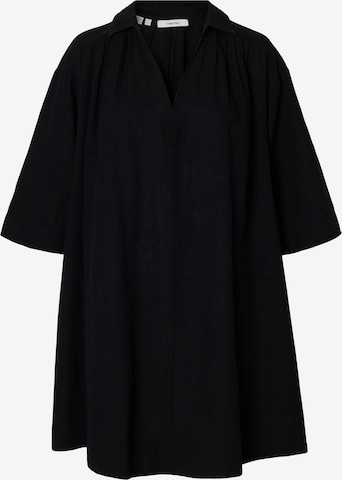 juoda SELECTED Suknelė 'SLFLUISA-TALIA': priekis