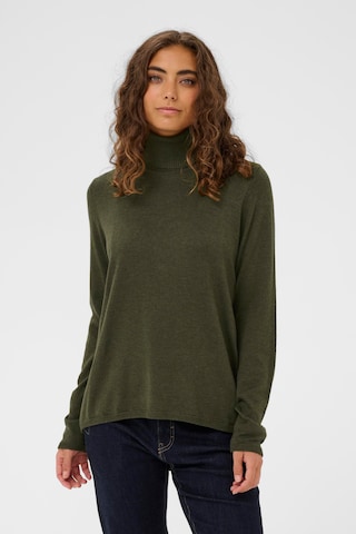 Pull-over 'Annemarie' CULTURE en vert : devant