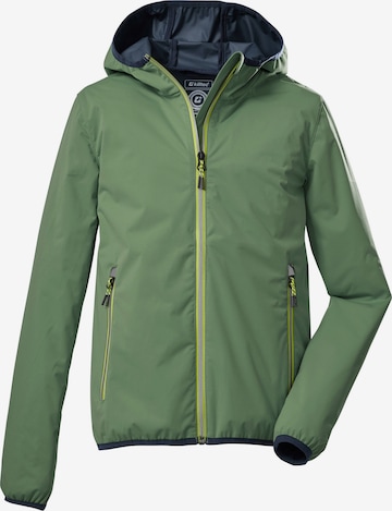 KILLTEC Outdoor jacket 'KOS' in Green: front