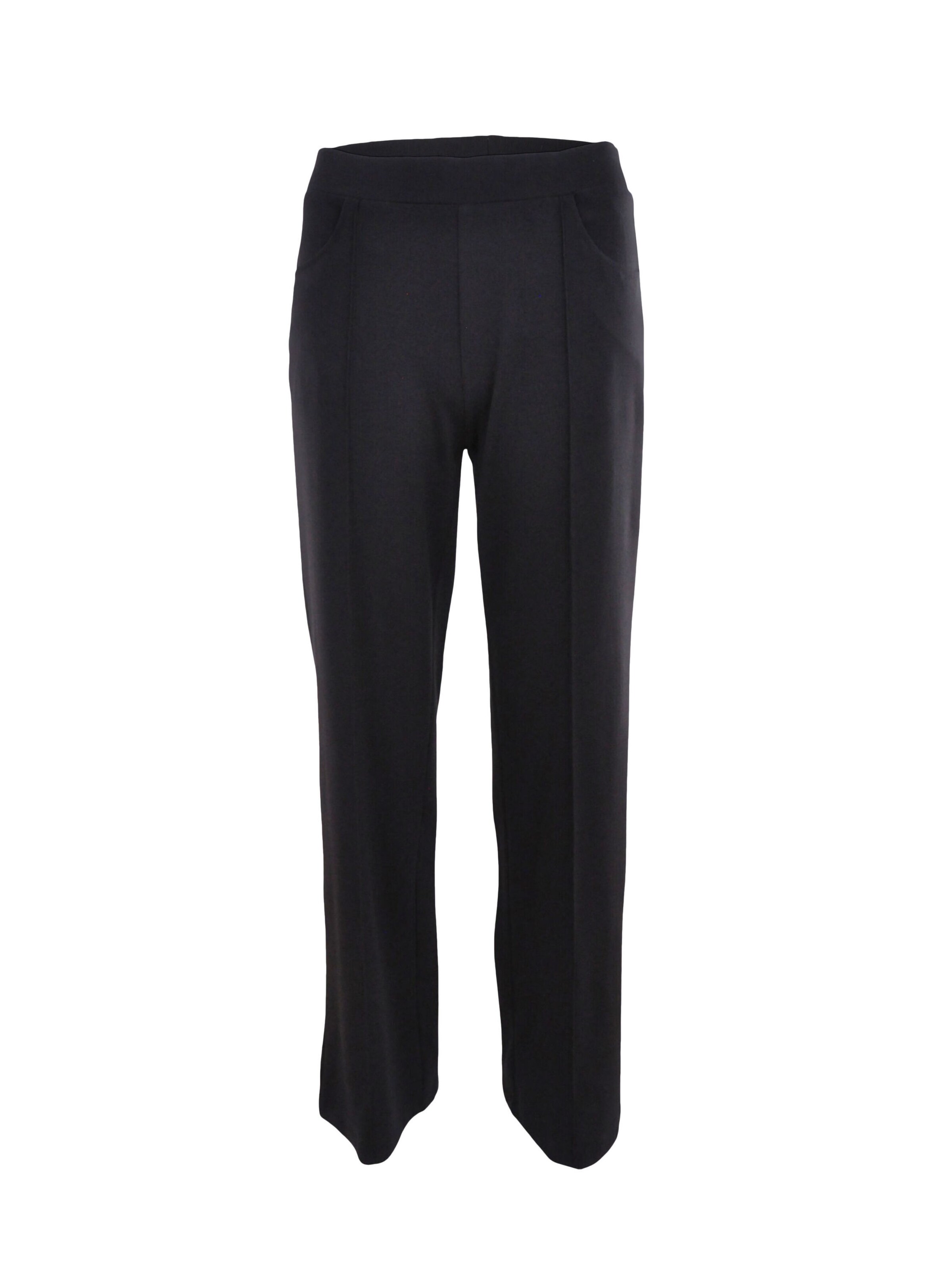 Wide Leg Pantalon Navigazione en noir : devant