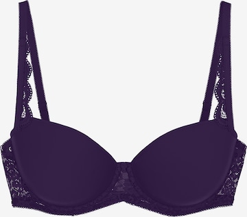 TRIUMPH T-Shirt Bügel-BH ' Amourette ' in Lila: Vorderseite