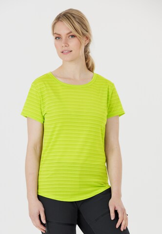 Whistler Functioneel shirt 'Skylon' in Geel: voorkant