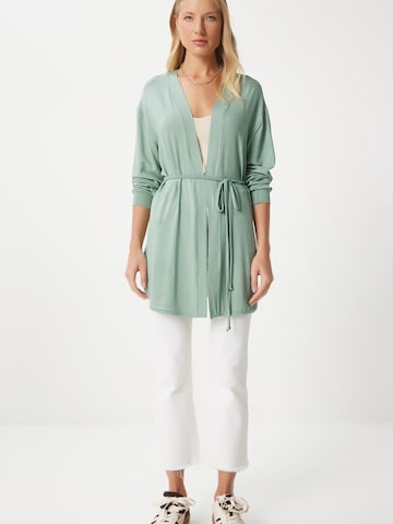 Happiness İstanbul Πλεκτή ζακέτα σε πράσινο