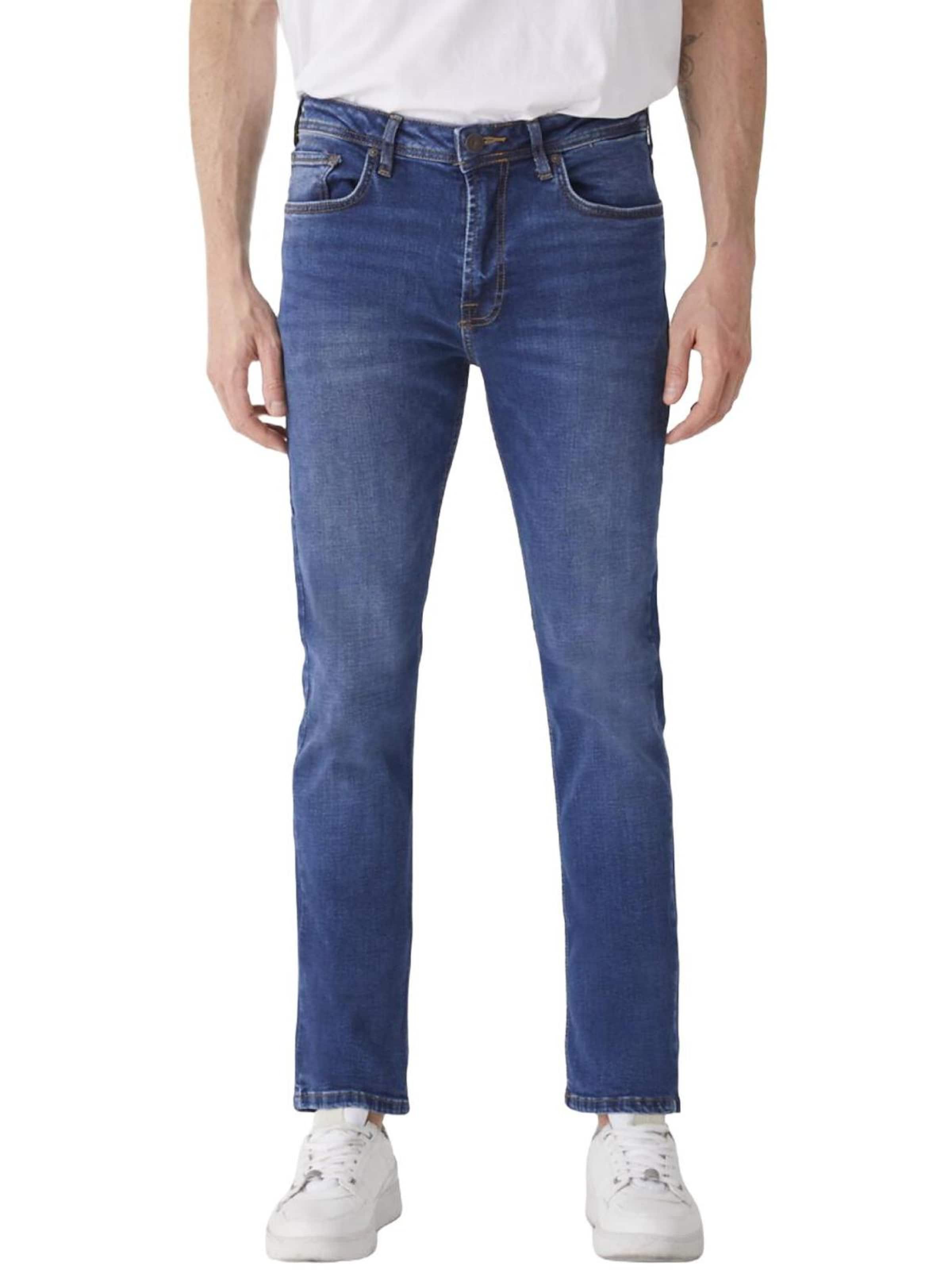LTB Jeans - regular Vaquero 'LTB Jeans Herren Paul X Straight Leg Mid Waist Jeans' en azul: frente
