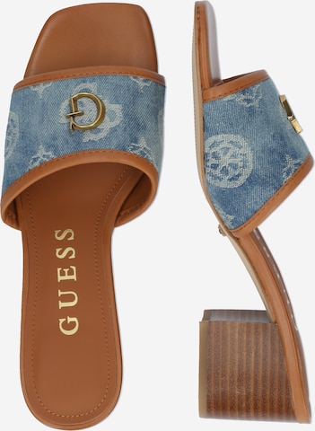 GUESS - Sapato aberto 'Ulliye' em azul