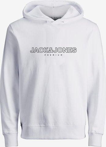 balts JACK & JONES Sportisks džemperis 'JASON': no priekšpuses