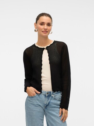 VERO MODA Strickjacke 'VMKatja' in Schwarz: Vorderseite