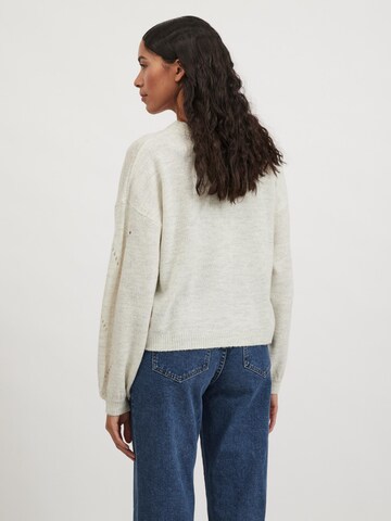 VILA Knit Cardigan 'Surili' in White