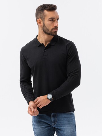 Ombre Shirt 'L132' in Black: front