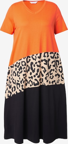 MIAMODA Kleid in Orange: Vorderseite