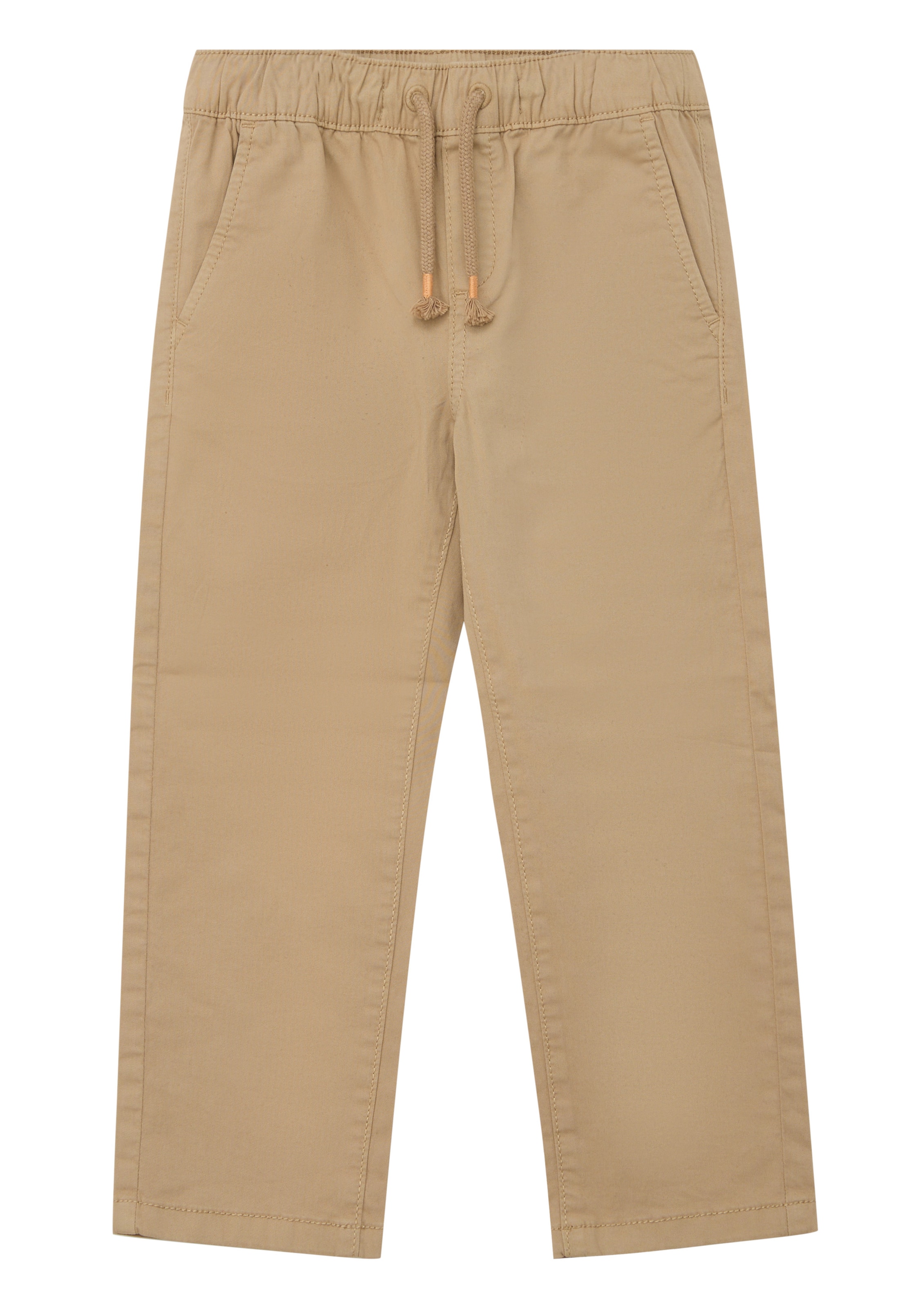 Baggy Pantalon s.Oliver en beige : devant